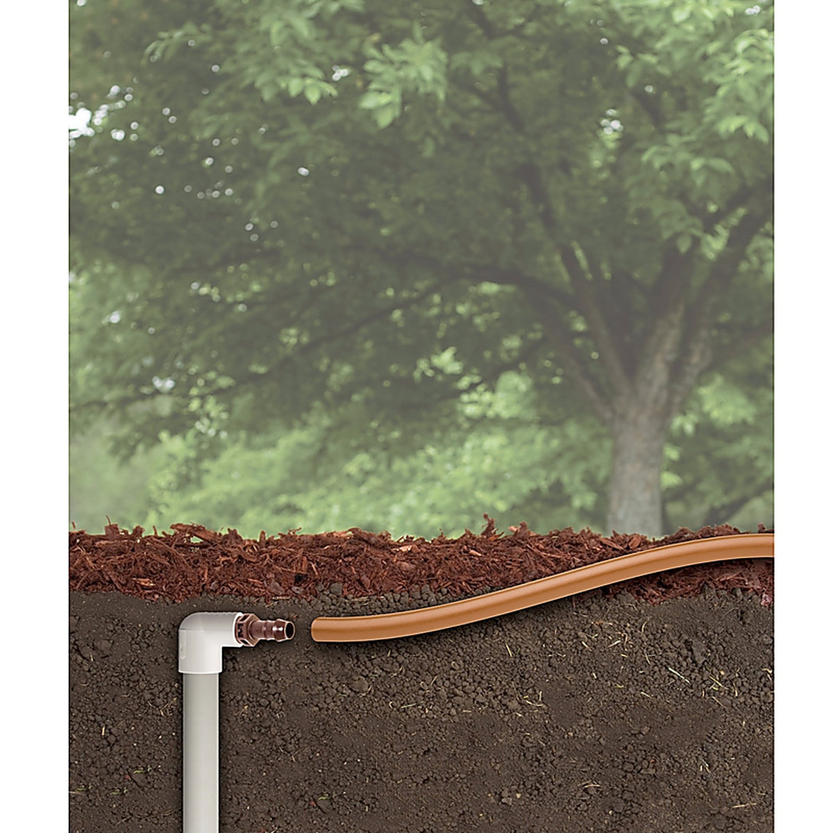Rain Bird - BA-050MPS - 1/2 x 5/8 in. Barbed Drip Irrigation Adapter 1 pk