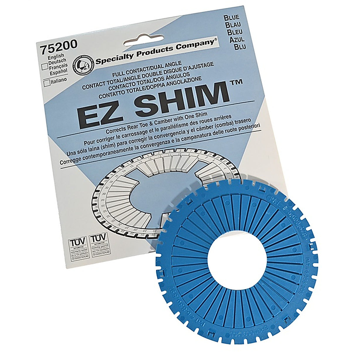 SPC - 75200 - Dual Angle Shim (Blue)