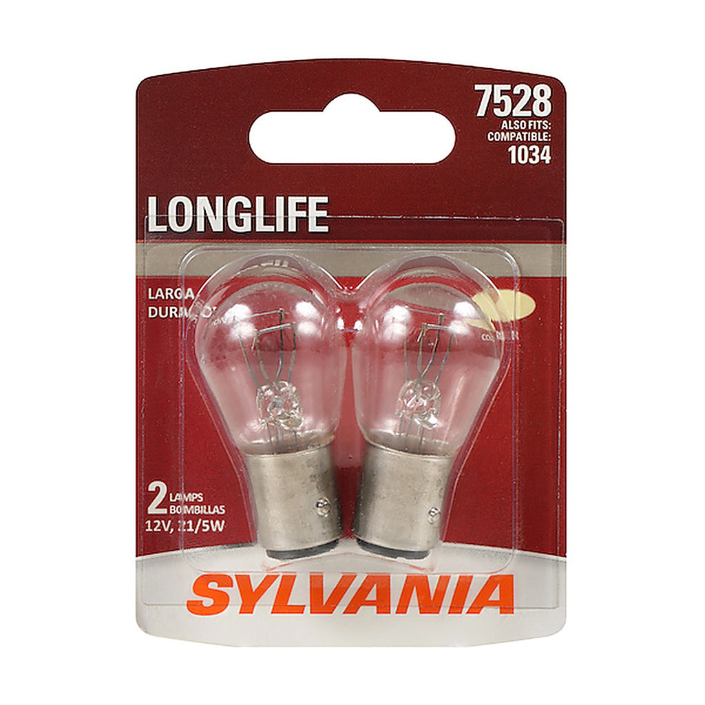 Sylvania - 7528LLBP2 - 7528 Long Life Mini Bulb, 2 Pack