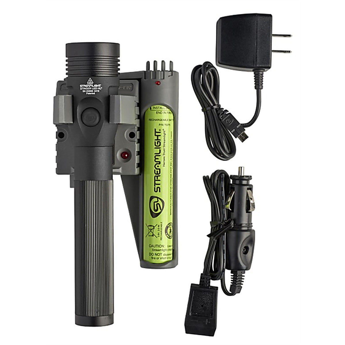 Streamlight - 75434 - 800 Lumen Stinger LED Hl Flashlight - 120V/100V Ac/12V Dc PiggyBack