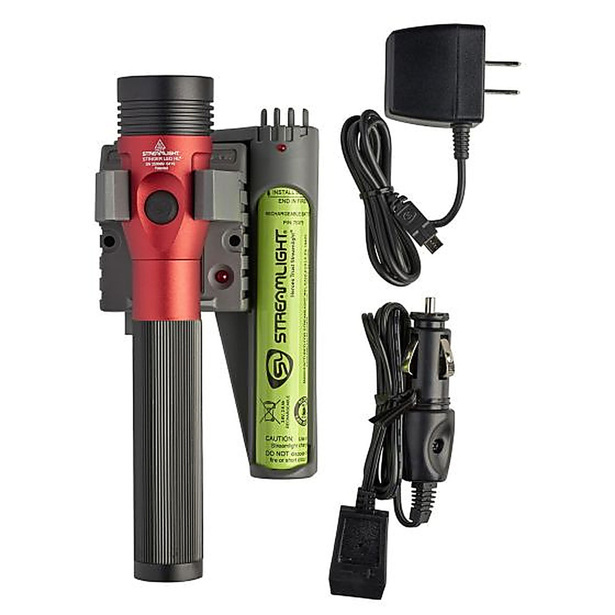 Streamlight - 75484 - Stinger LED Hl 120/Dc Pb Red