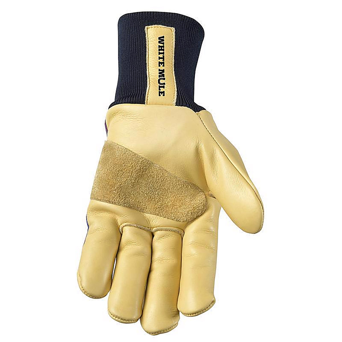 Wells Lamont - 5127L - Men's Outdoor Palomino Leather Cold Weather Work Gloves Blue/Tan L - 1/Pack