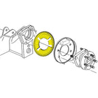 SPC - 75600 - Dual Angle Shim (yellow)