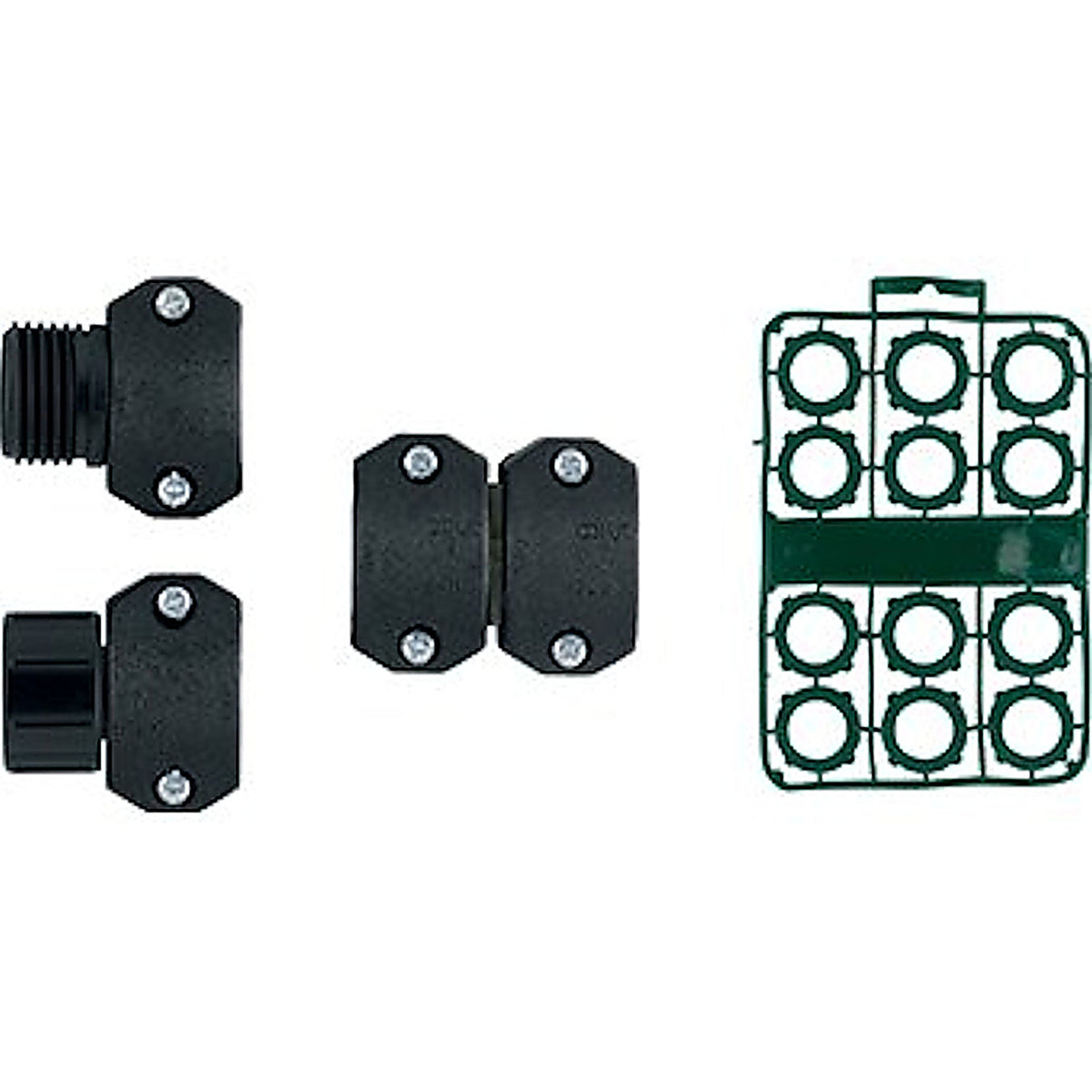 Orbit - 58097N - 5/8-3/4 in. Plastic Threaded Hose Mender Kit