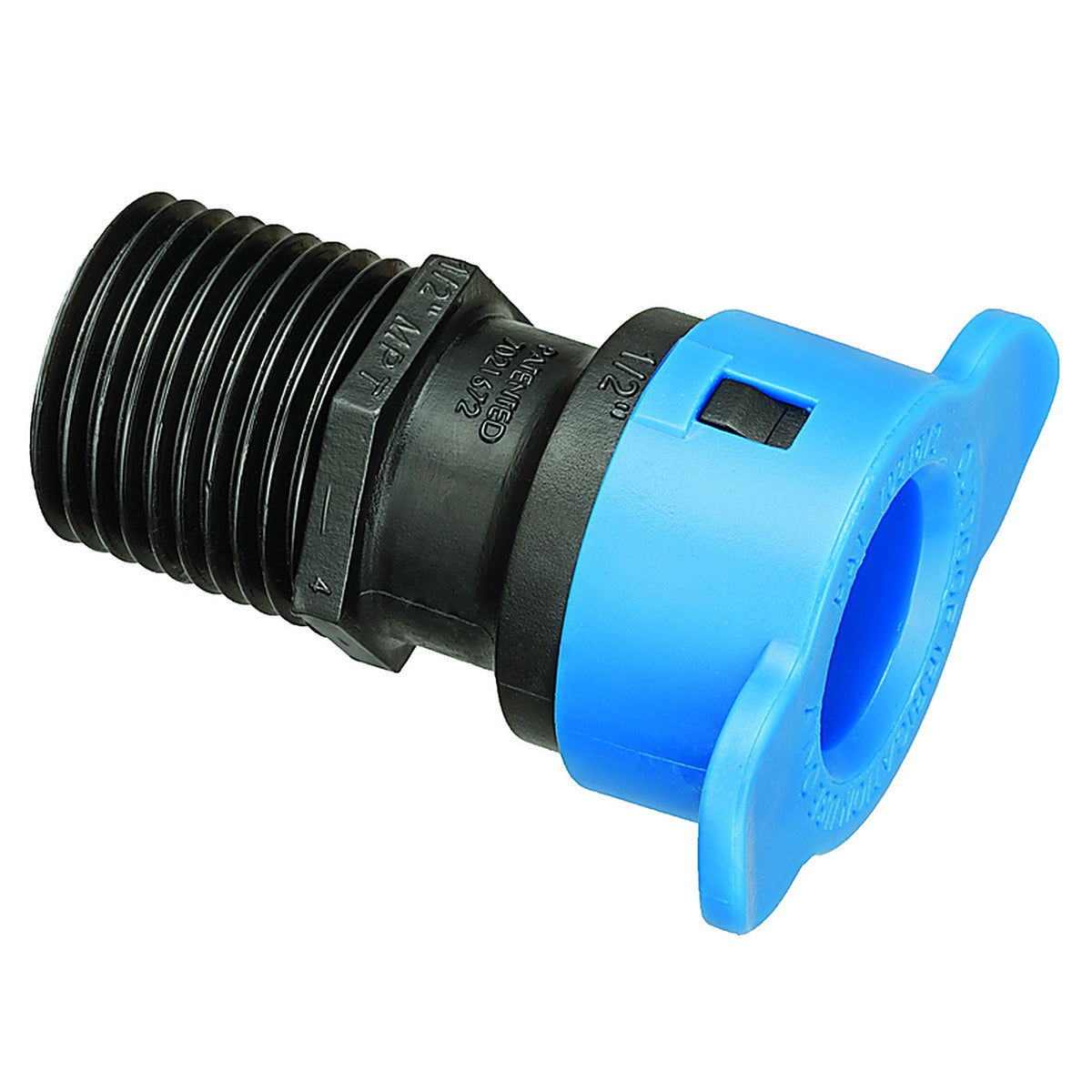 Orbit - 31974 - Blu-Lock 1/2 in. Dia. x 2 in. L MPT Adapter
