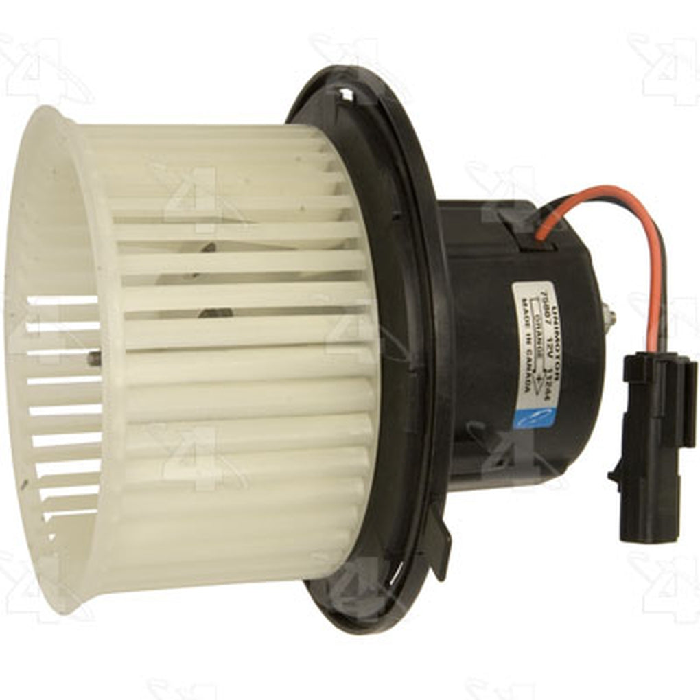 Four Seasons - 75807 - Flanged Vented CW Blower Motor w/ Wheel