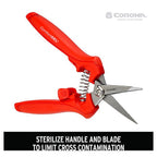 Corona - FS3214D - ComfortGEL 5 in. Steel Precision Tip Leaf/Stem Micro Snip