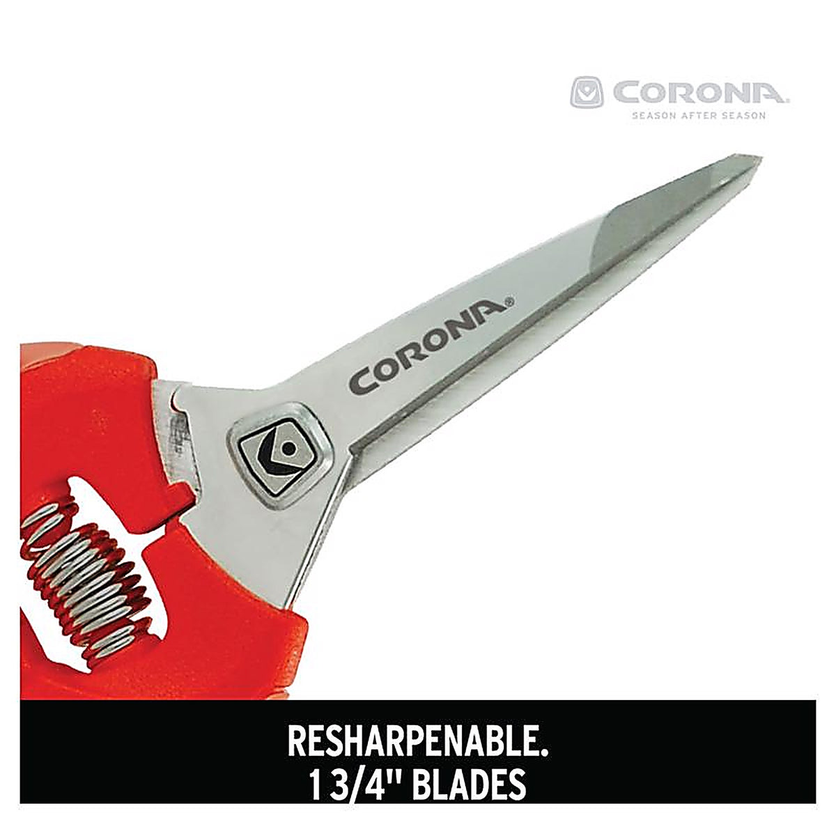 Corona - FS3214D - ComfortGEL 5 in. Steel Precision Tip Leaf/Stem Micro Snip