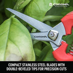 Corona - FS3214D - ComfortGEL 5 in. Steel Precision Tip Leaf/Stem Micro Snip