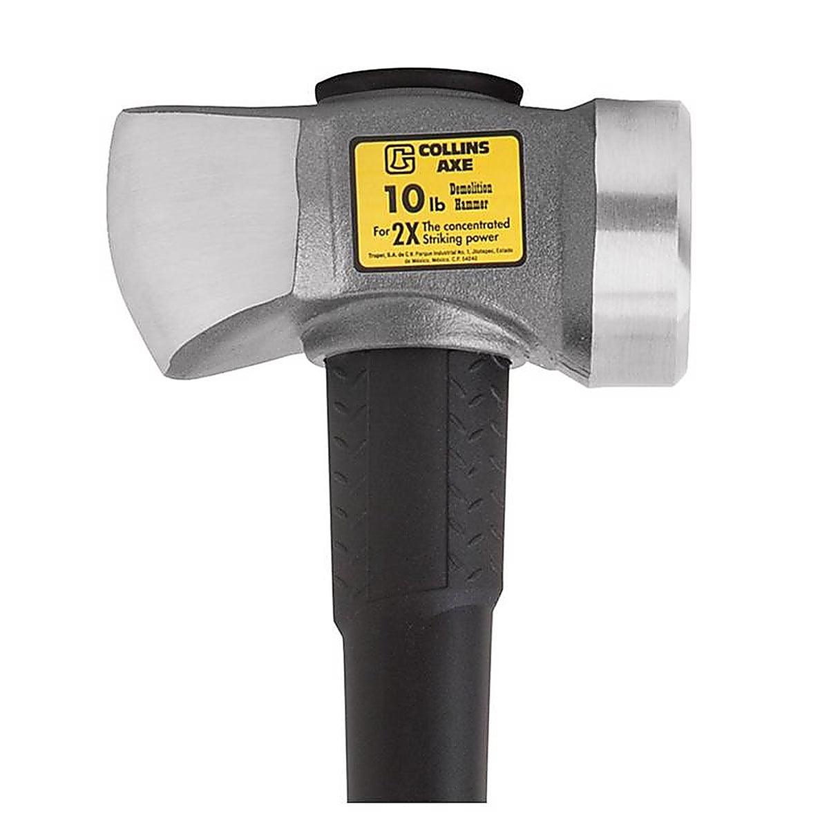 Collins - MD-10DF-C - 10 lb. Steel Sledge Hammer 35 in. Fiberglass Handle