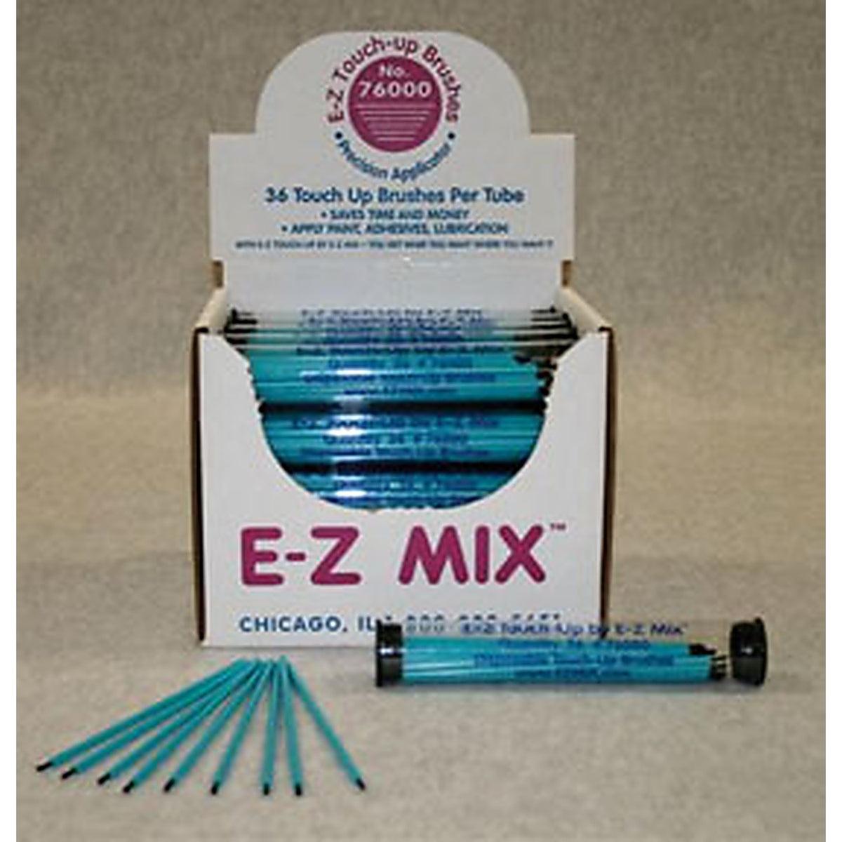 EZ Mix - 76000-E - E-Z Touch Up Brushes with 36 Brushes