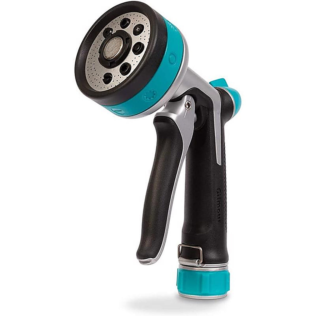 Gilmour - 825702-1001 - Swivel Connect 8 Pattern Adjustable Metal Hose Nozzle