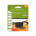 Raindrip - R312CT - Barbed 1/4 in. Drip Irrigation Connector - 5/Pack