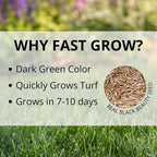 Jonathan Green - 10830 - Fast Grow Mixed Sun or Shade Grass Seed 15 lb