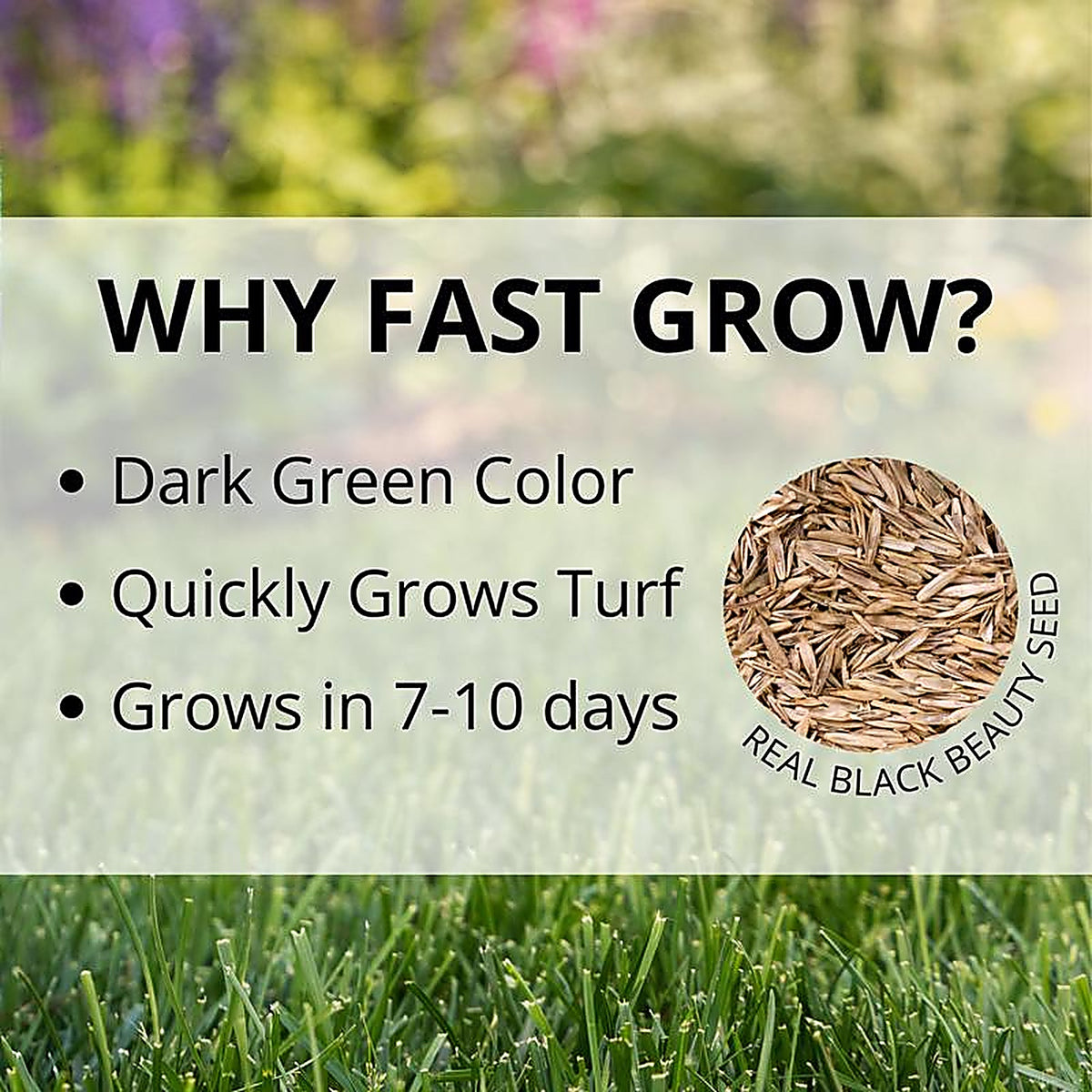 Jonathan Green - 10830 - Fast Grow Mixed Sun or Shade Grass Seed 15 lb