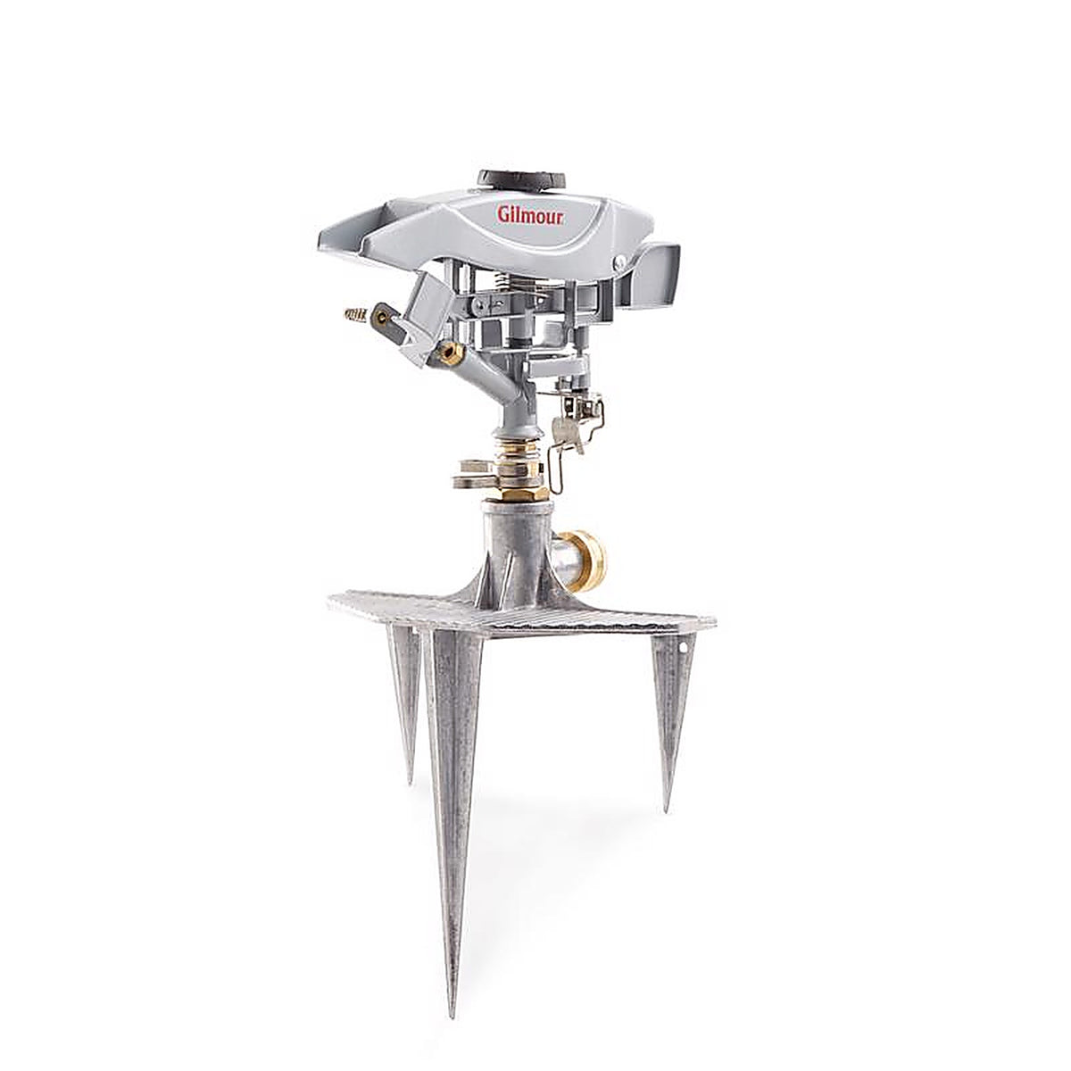 Gilmour - 809993-4002 - Metal Spike Base Impulse Sprinkler 8500 sq. ft.