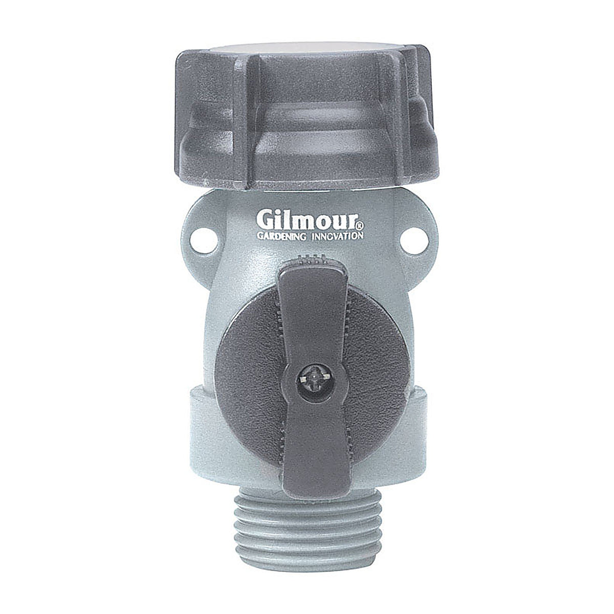GIlmour - 800014-1001 - Gilmour 5/8 in. Polymer Threaded Male Hose Shut-off Valve