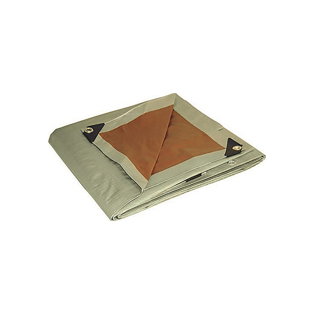 Foremost - 21620 - Dry Top Heavy Duty Polyethylene Reversible Tarp Brown/Silver