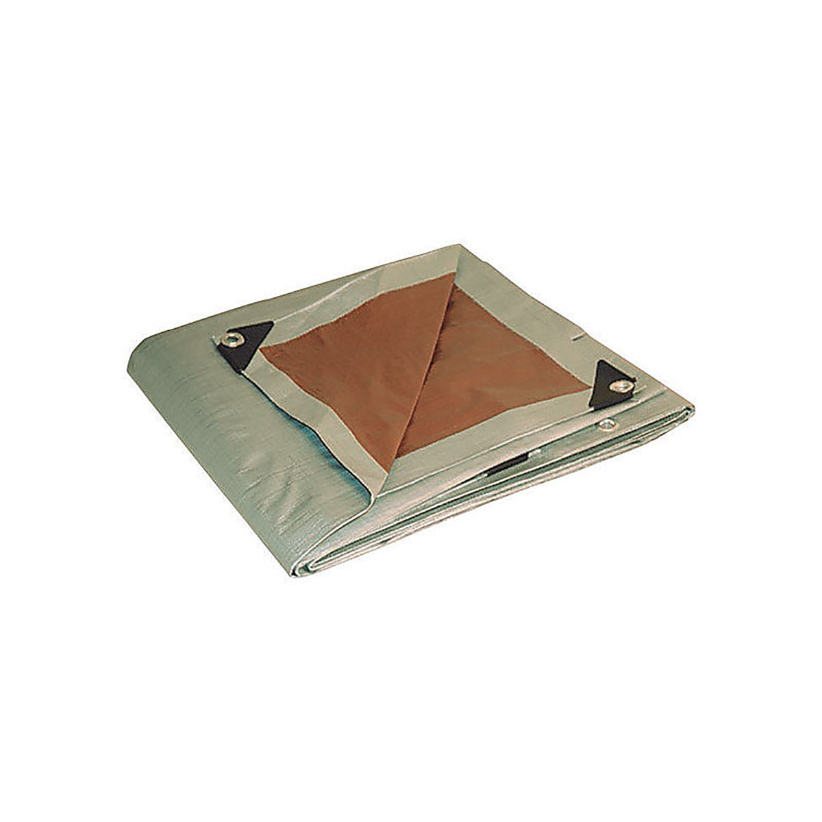 Foremost - 21216 - Dry Top 12 ft. W X 16 ft. L Heavy Duty Polyethylene Reversible Tarp Brown/Silver