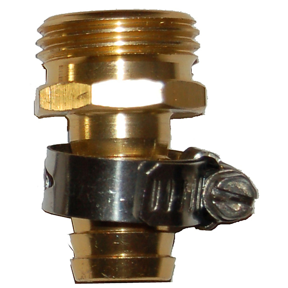 Rugg - WB1B-PDQ - 3/4 in. Brass Threaded Male Hose Coupling