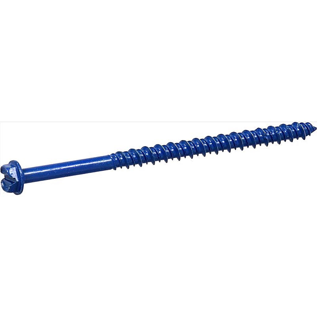Hillman - 375290 - Tapper Steel Hex Head Concrete Screw Anchor - 100/Pack