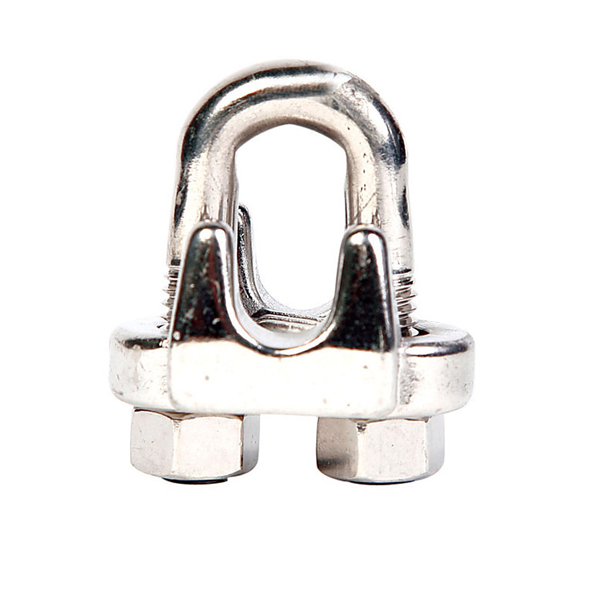 Campbell - T7633004 - Polished Stainless Steel Wire Rope Clip