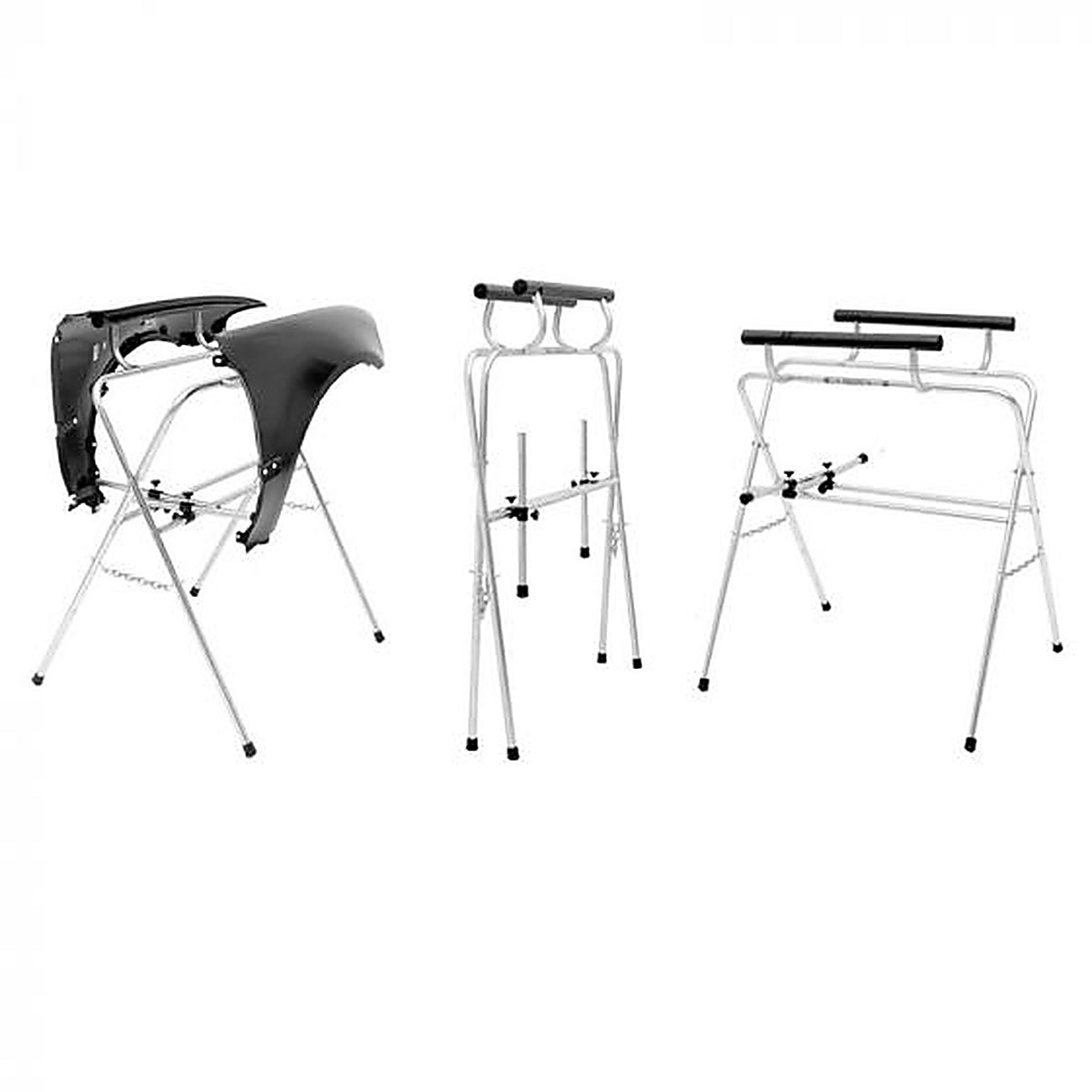 Keysco - 77786 - Tools Economy Fender Stand, 45 Inch H X 38 Inch W X 31 Inch D, Aluminum