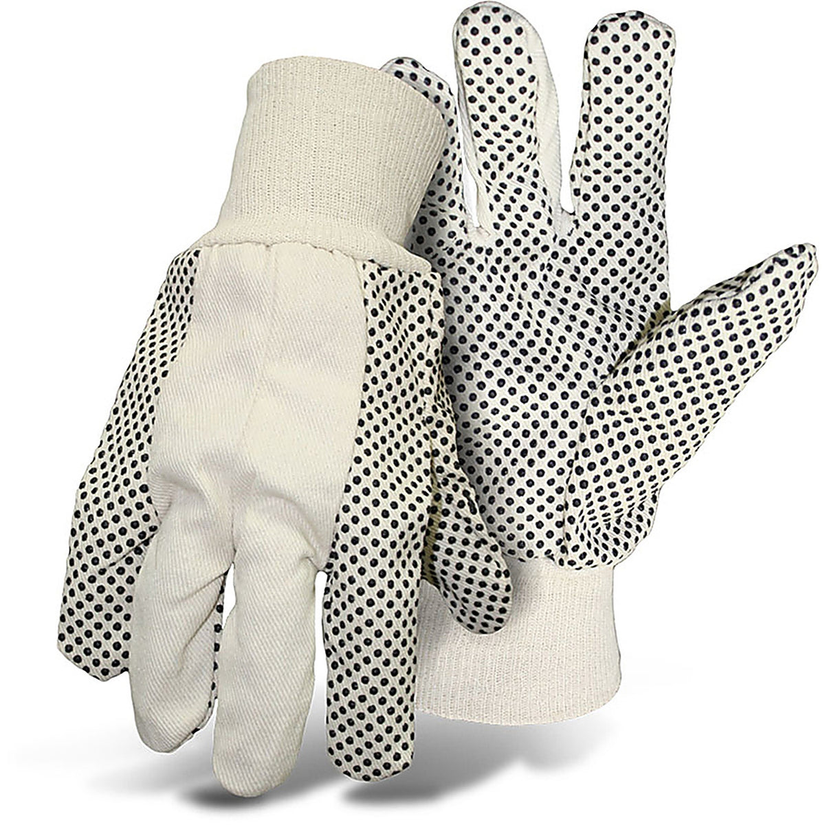 Boss - 4011 - Men's Indoor/Outdoor Dotted Work Gloves White L 1 pair