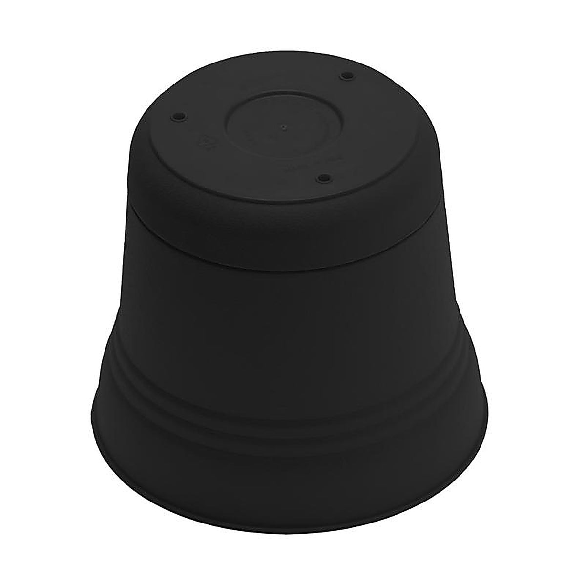 Bloem - SP0500 - 4.5 in. H Plastic Saturn Bowl Planter Black