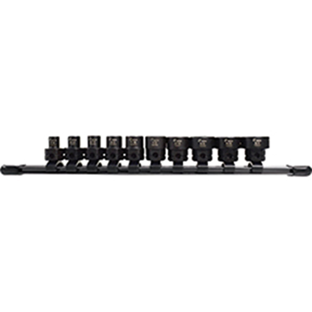 Astro Pneumatic - 78310 - 10pc 3/8 in Drive Nano Impact Sockets - SAE