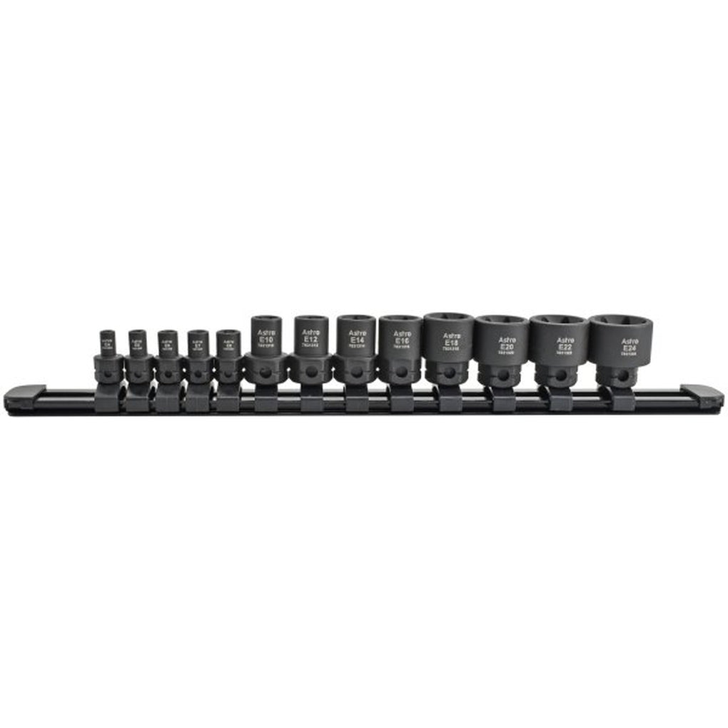 Astro Pneumatic - 78313 - 13pc 1/4IN & 3/8IN Drive External Torx Nano Impact Socket Set