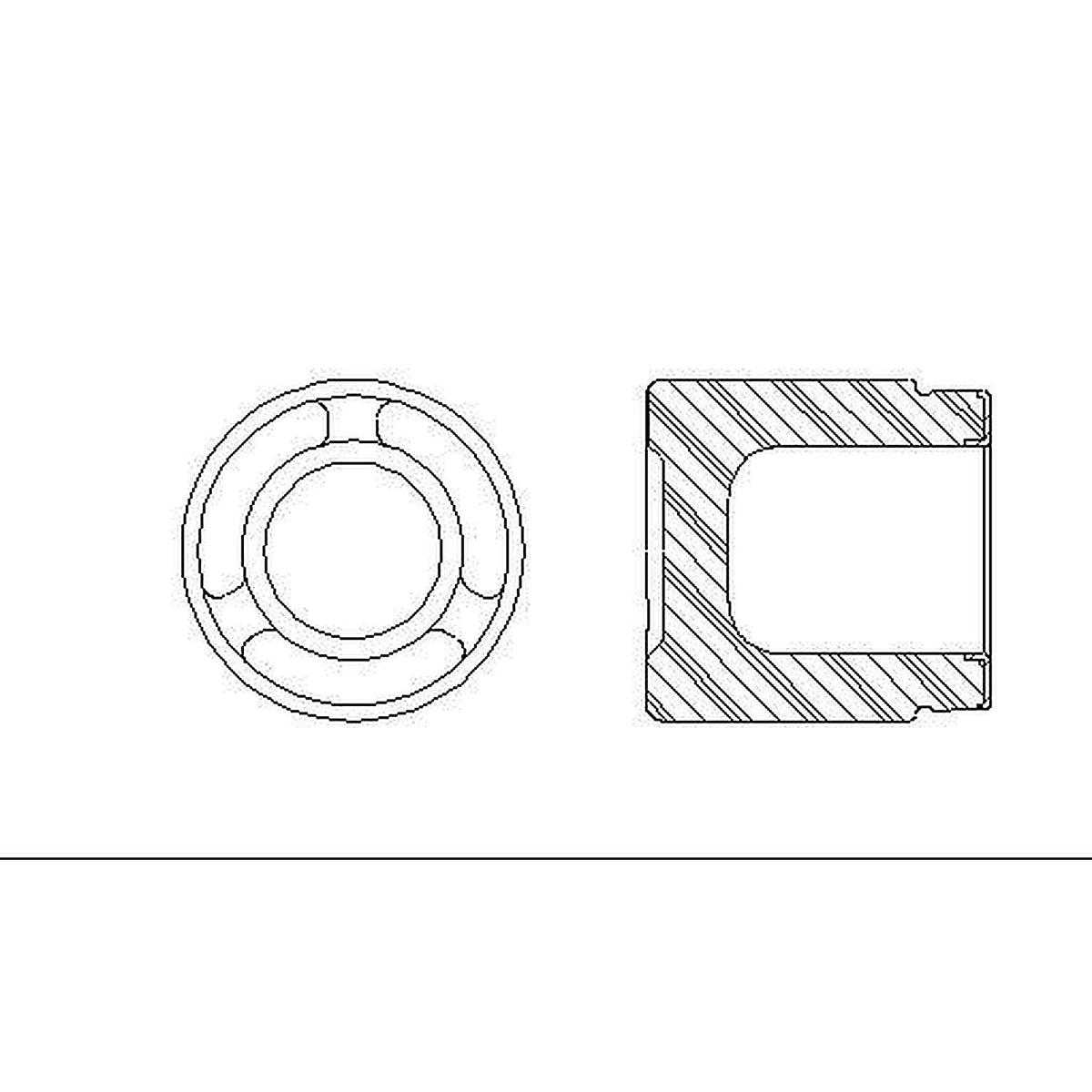 Better Brake Parts - 7835 - Piston Phenolic (3)