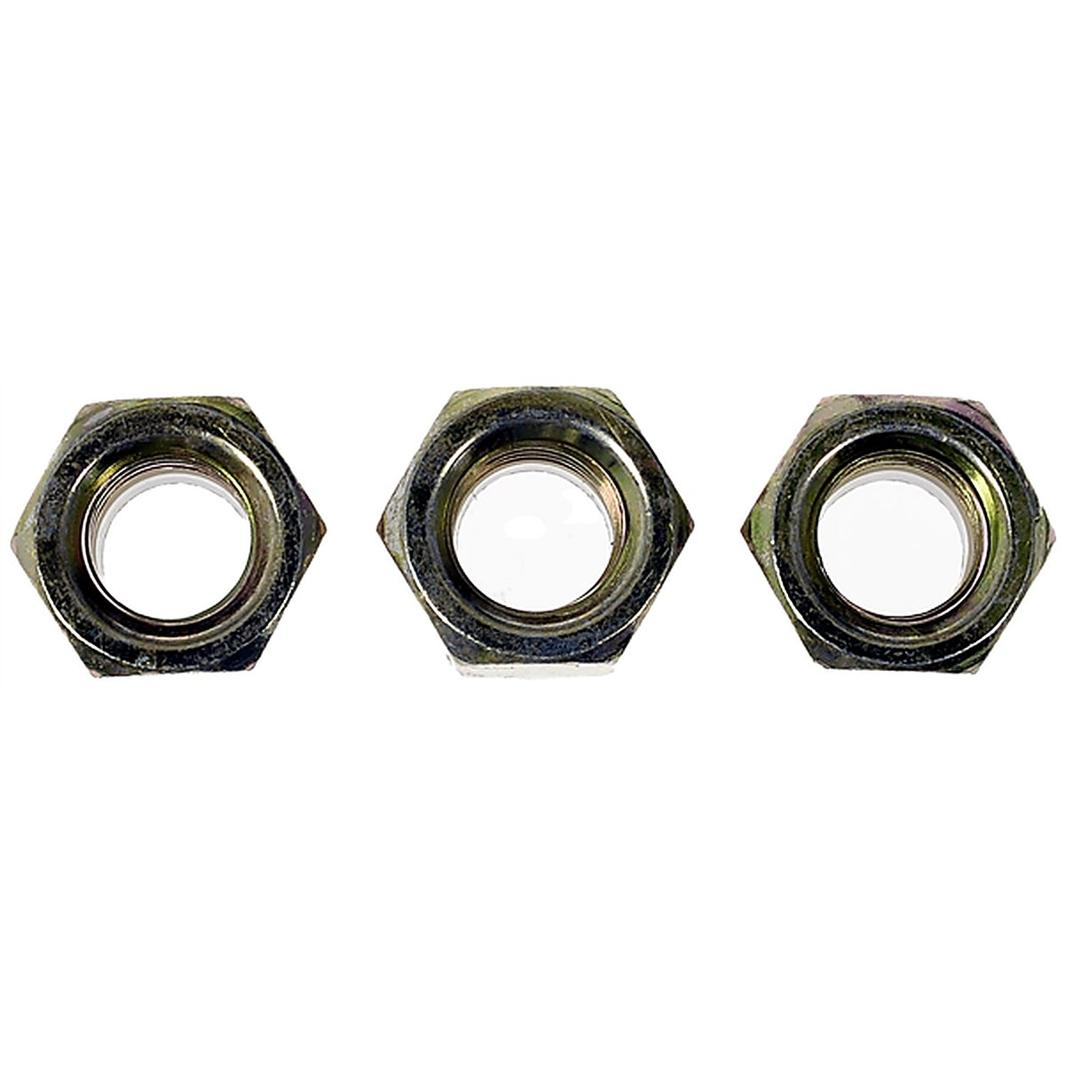 Dorman - 784-758 - HEX Lock Nuts with Nylon Ring-Grade 2-Thread Size3/8-16 in., Height29/64 in