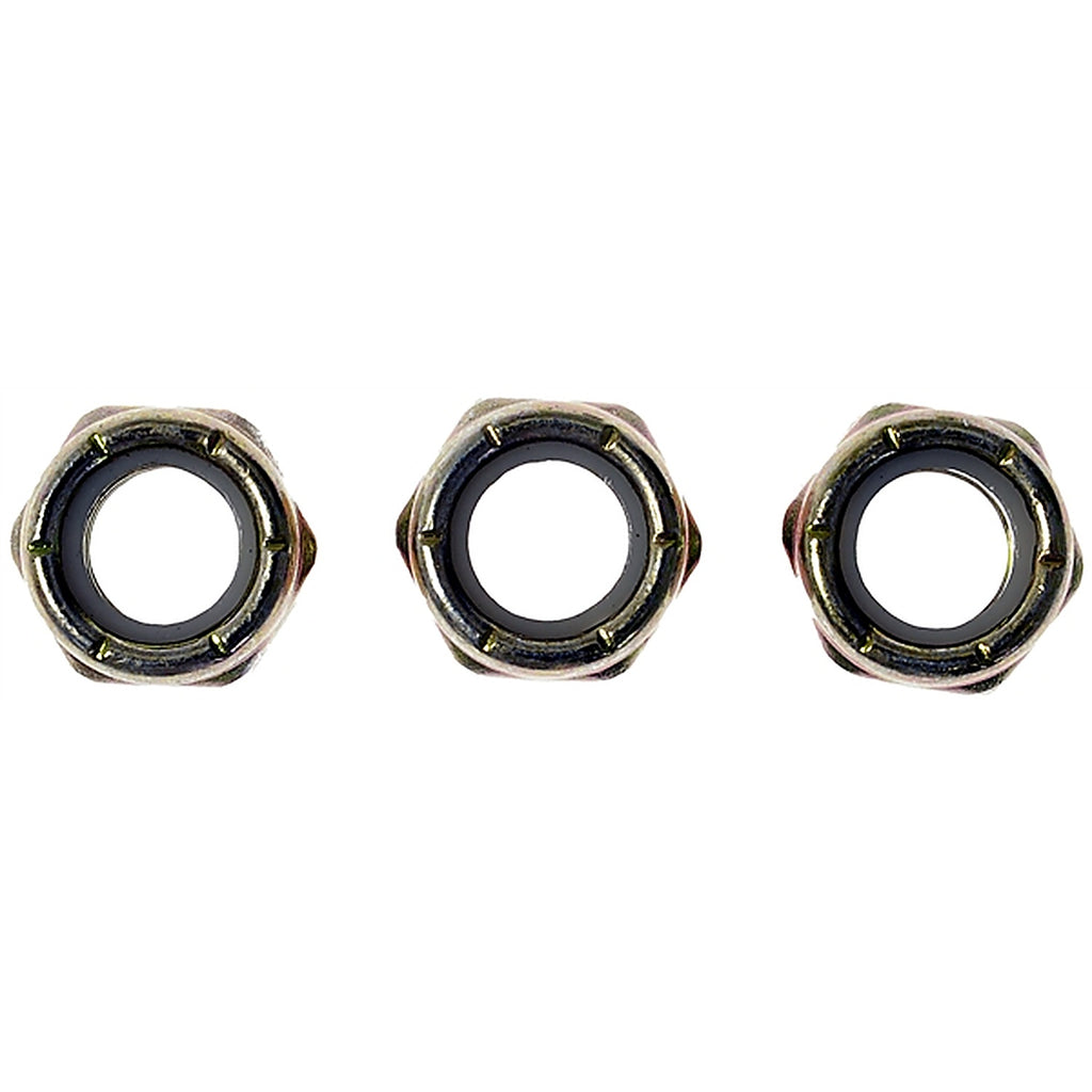 Dorman - 784-758 - HEX Lock Nuts with Nylon Ring-Grade 2-Thread Size3/8-16 in., Height29/64 in