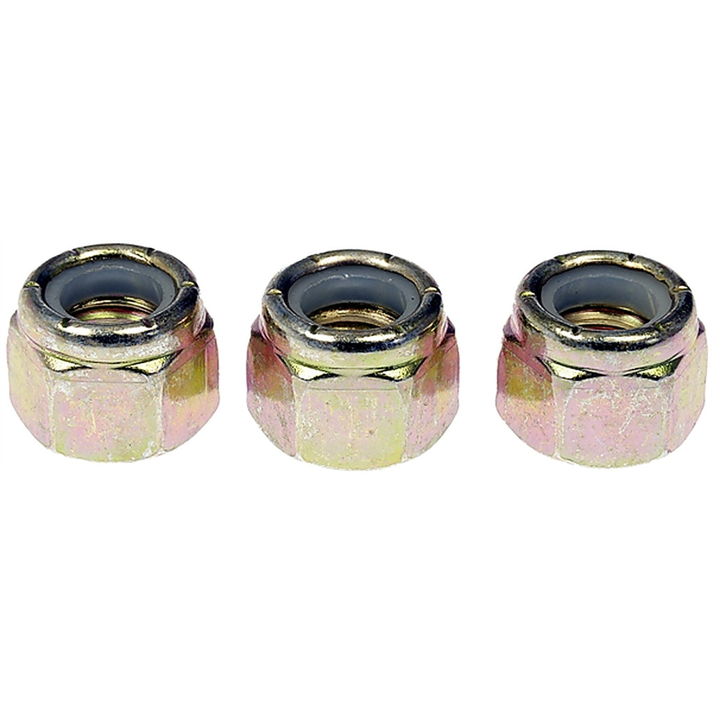 Dorman - 784-758 - HEX Lock Nuts with Nylon Ring-Grade 2-Thread Size3/8-16 in., Height29/64 in