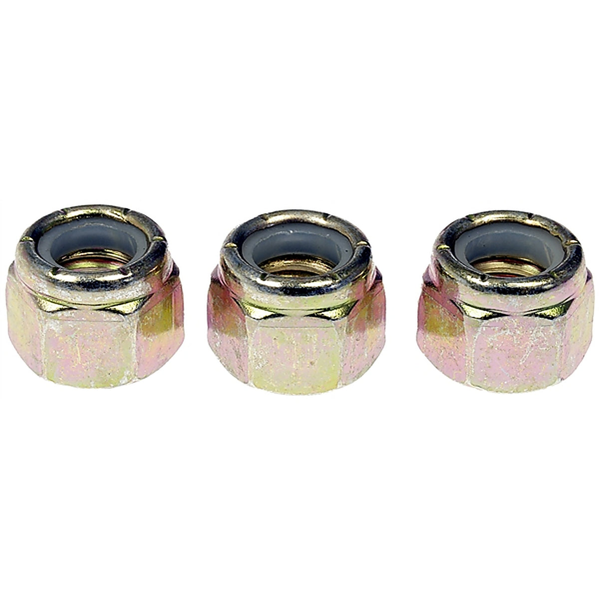 Dorman - 784-758 - HEX Lock Nuts with Nylon Ring-Grade 2-Thread Size3/8-16 in., Height29/64 in