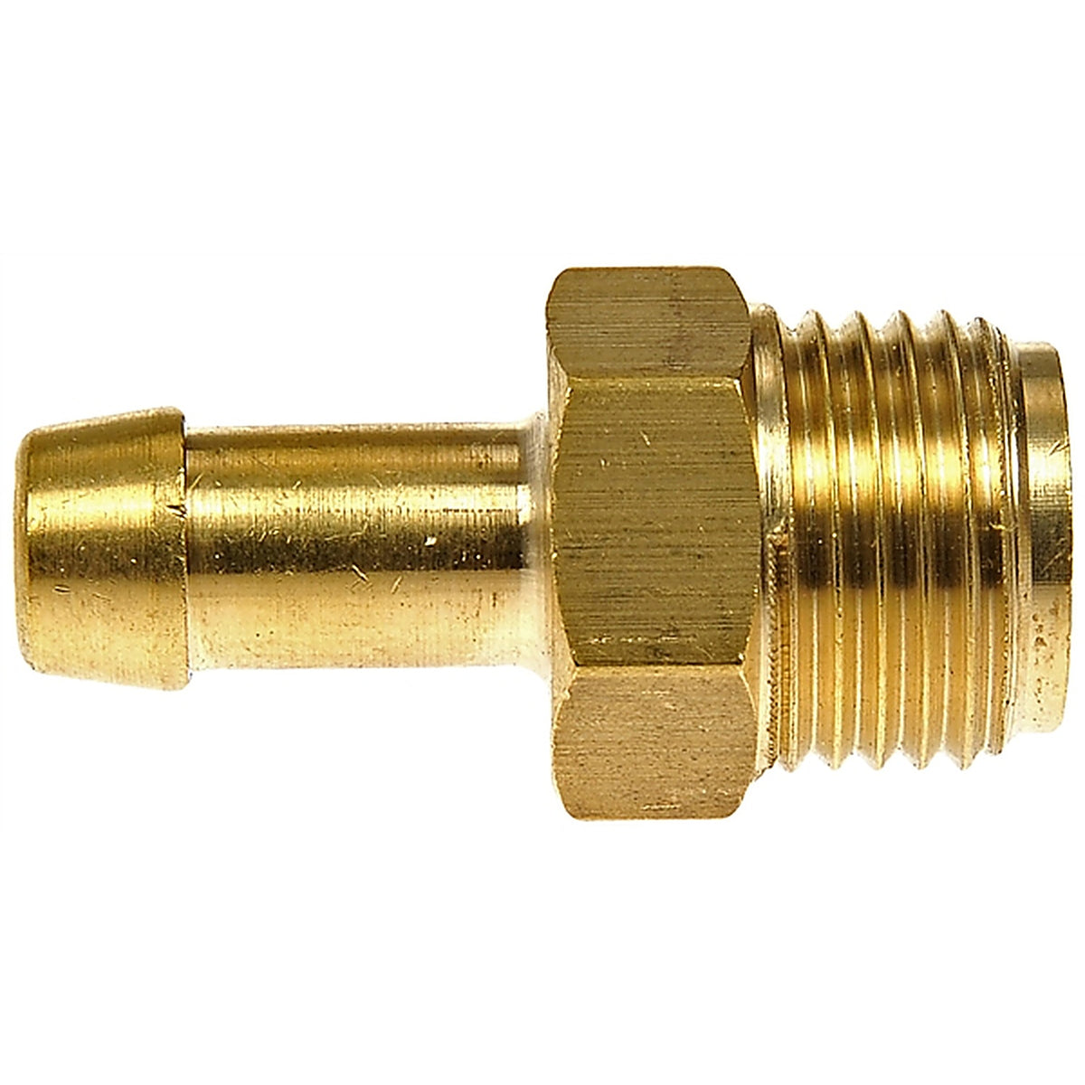 Dorman - 785-404 - Fuel Hose Fitting-Inverted Flare Male Connector-5/16 in. X 3/8 in. Tube