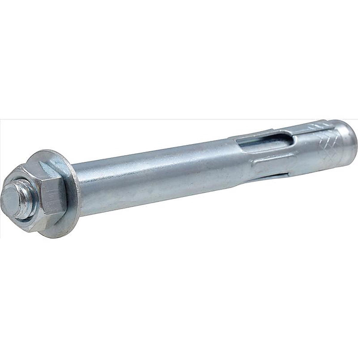 Hillman - 370831 - 1/2 in. Dia. x 4 in. L Steel Hex Head Sleeve Anchors - 10/Pack