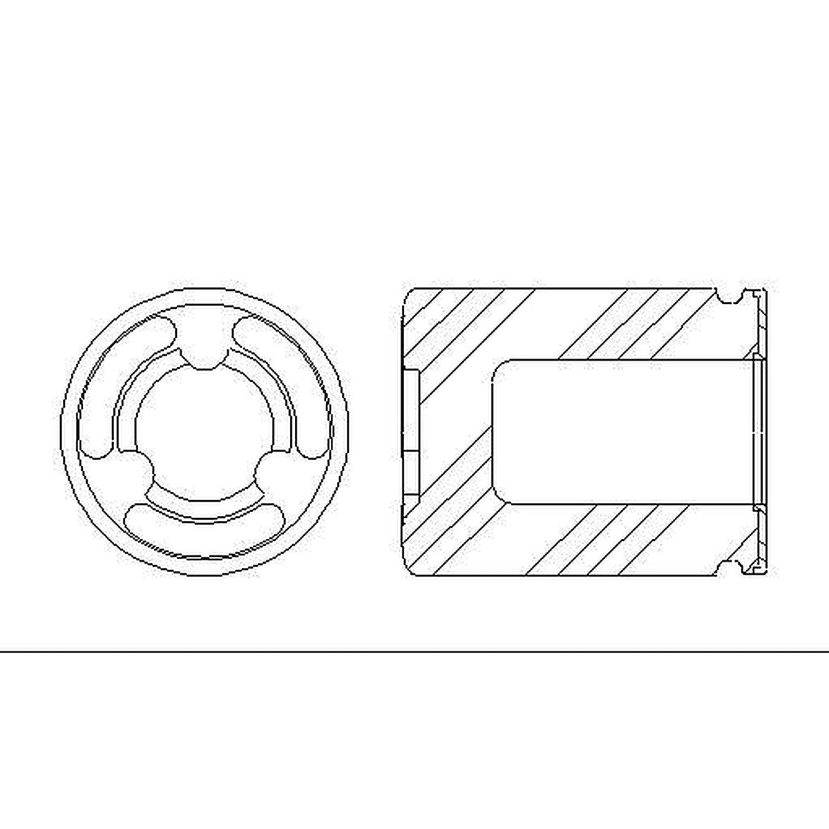 Better Brake Parts - 7952 - Piston Phenolic (3)