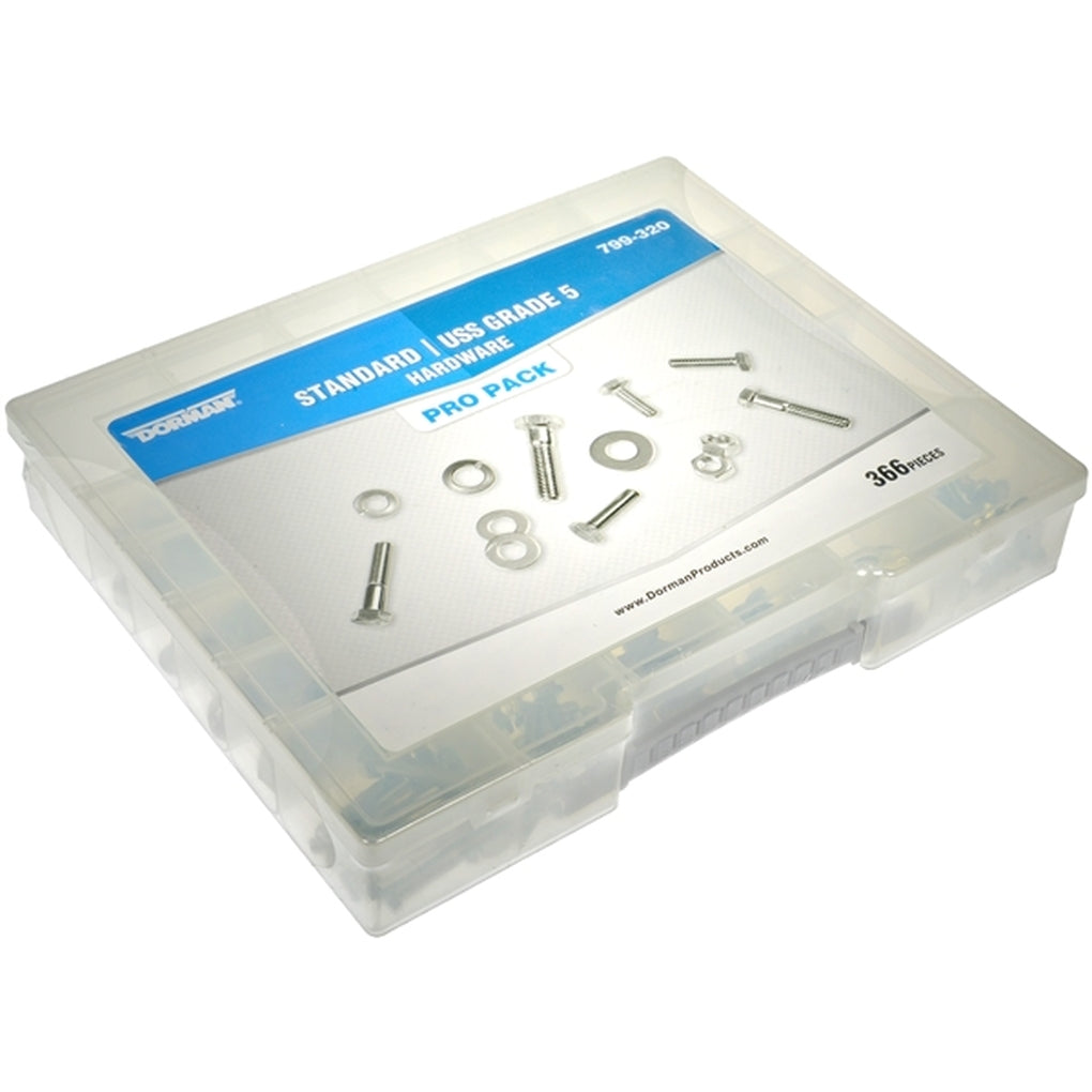 Dorman|799-320|USS Grade 5 Standard Hardware Value Pack- 31 Sku's- 366