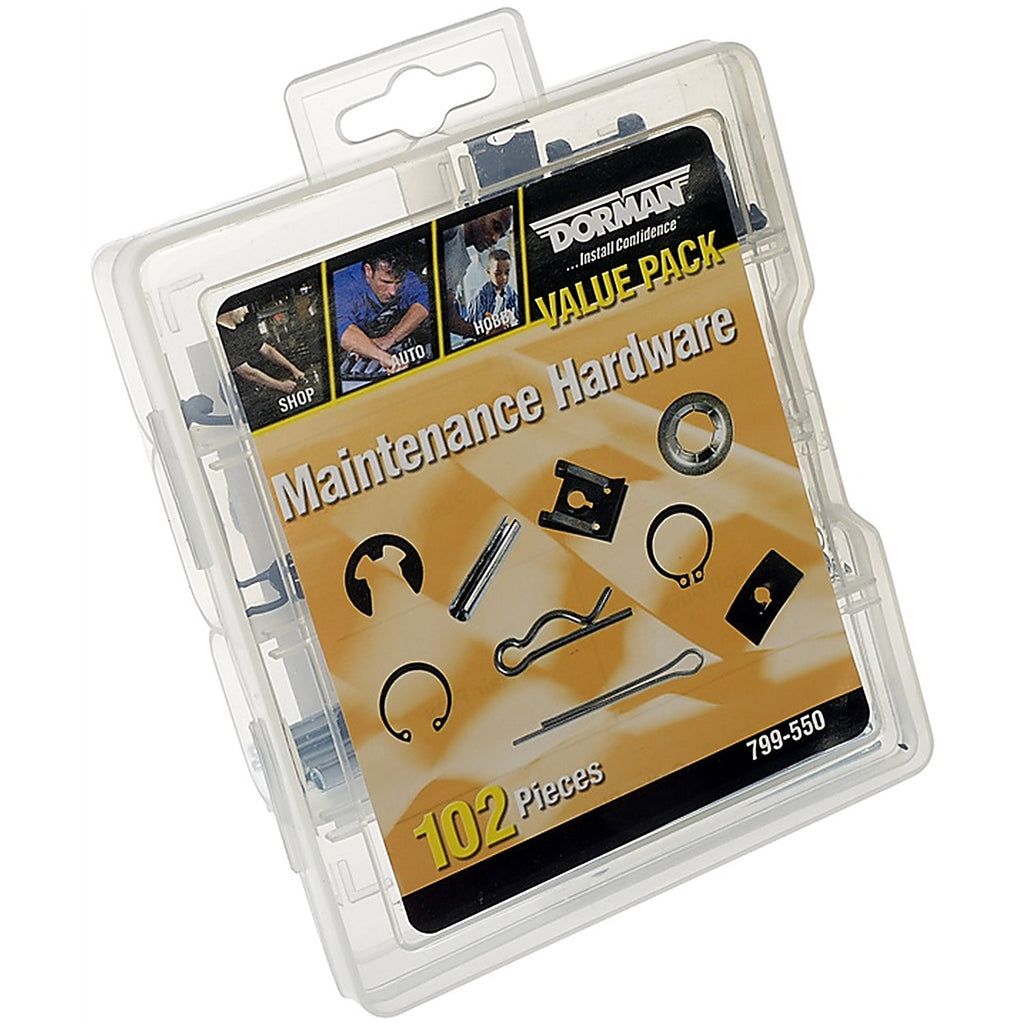 Dorman - 799-550 - Maintenance Hardware Value Pack- 7 Skus- 102 Pieces