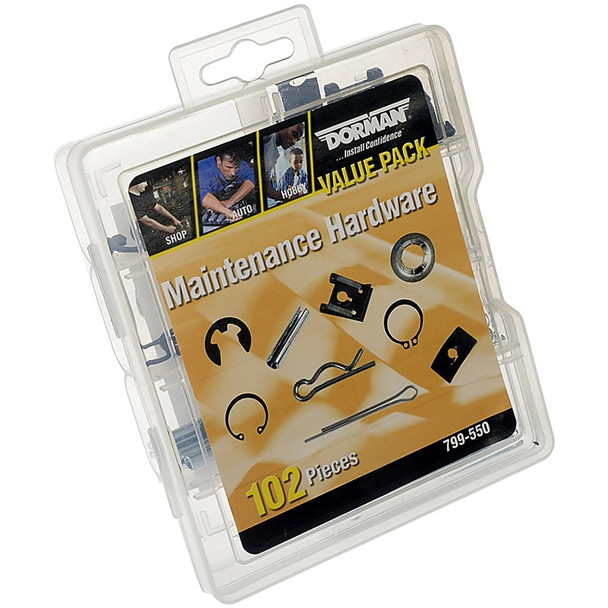 Dorman - 799-550 - Maintenance Hardware Value Pack- 7 Skus- 102 Pieces