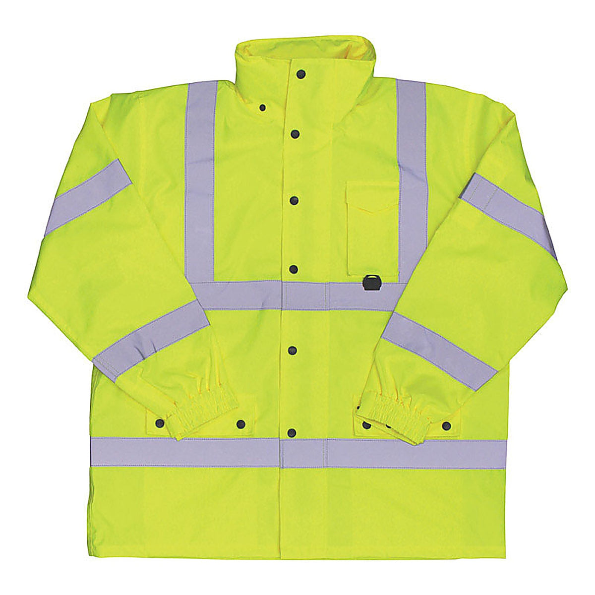 Boss - 3NR6000L - Hi-Vis Yellow Polyester Rain Jacket L