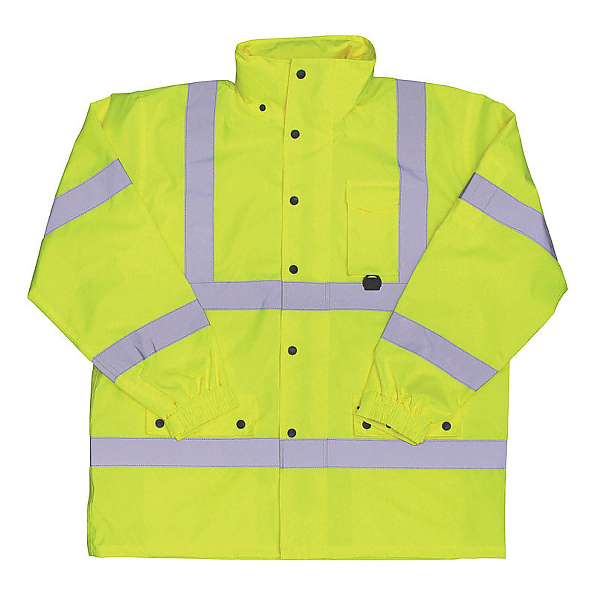 Boss - 3NR6000M - Hi-Vis Yellow Polyester Rain Jacket M