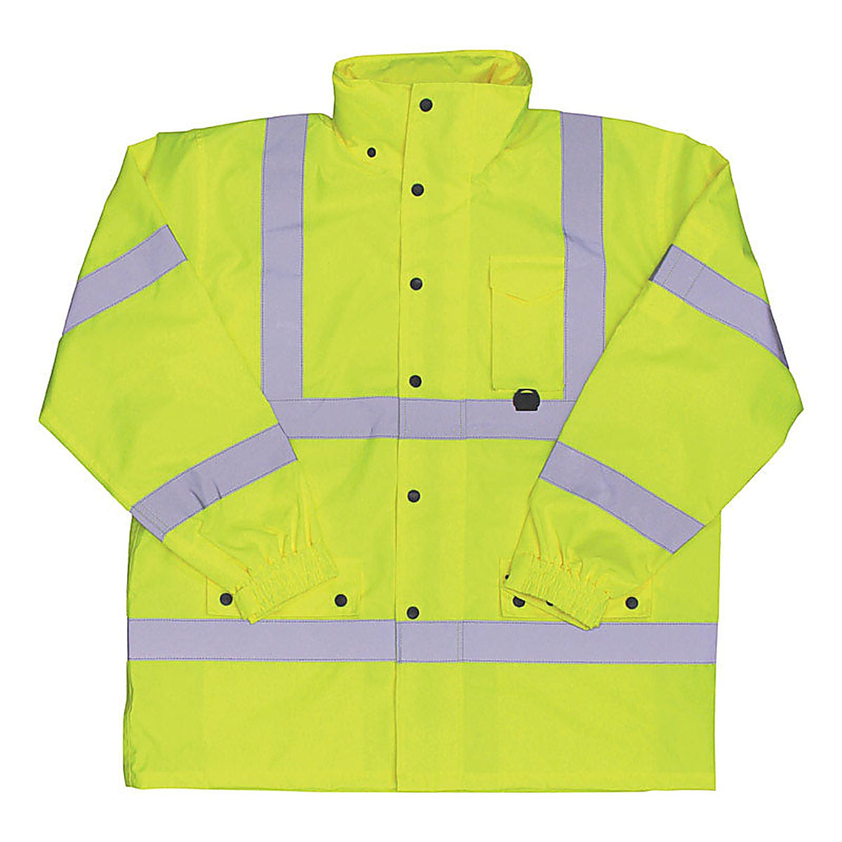 Boss - 3NR6000X - Hi-Vis Yellow Polyester Rain Jacket XL