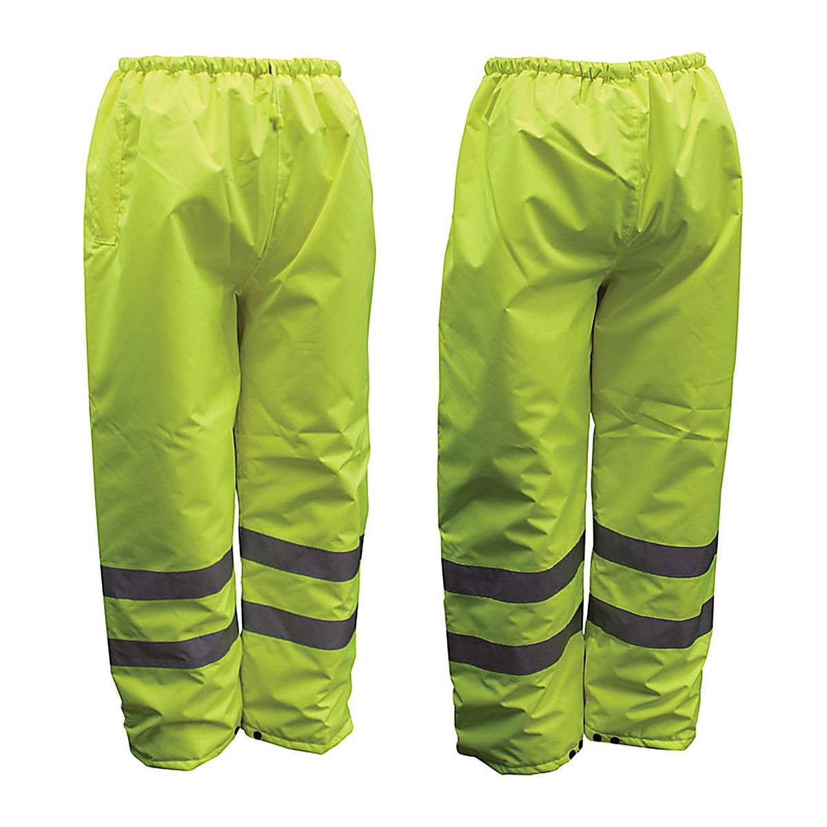 Boss - 3NR4000X - Hi-Vis Insulated Yellow Polyester Rain Pants XL