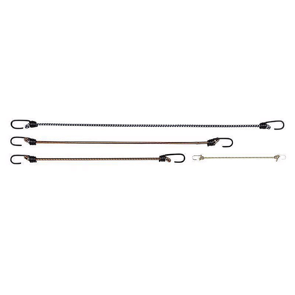 Keeper - 6306 - Assorted Bungee Cord Set 18 in. L x 0.315 in. - 6/Pack