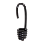 Keeper - 6453 - Black Bungee Cord Hooks 1/4 to 5/16 in. - 4/Pack