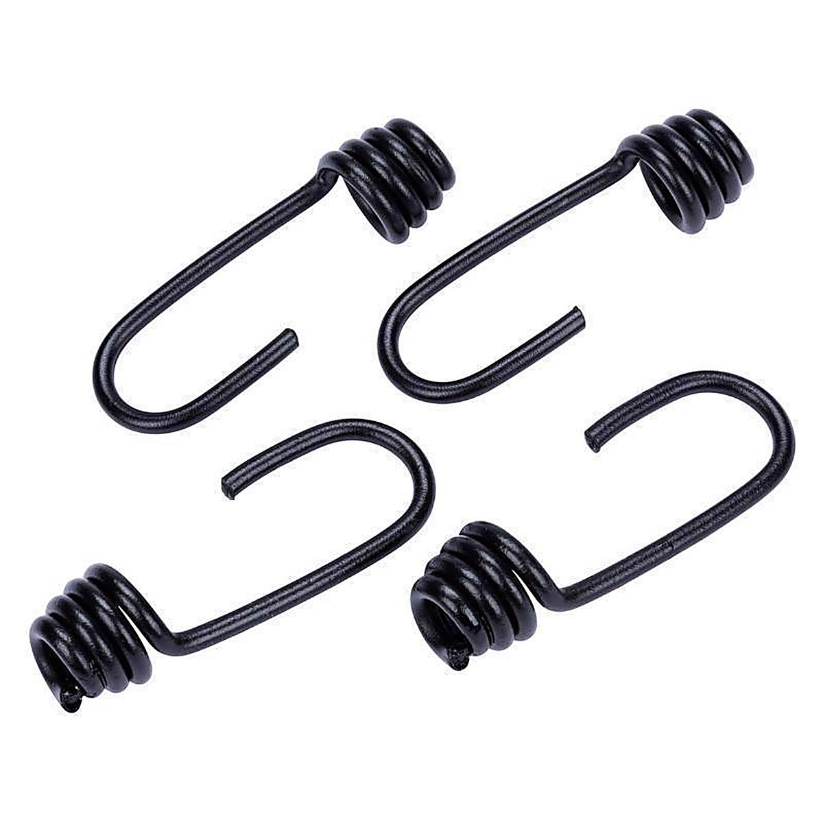 Keeper - 6453 - Black Bungee Cord Hooks 1/4 to 5/16 in. - 4/Pack
