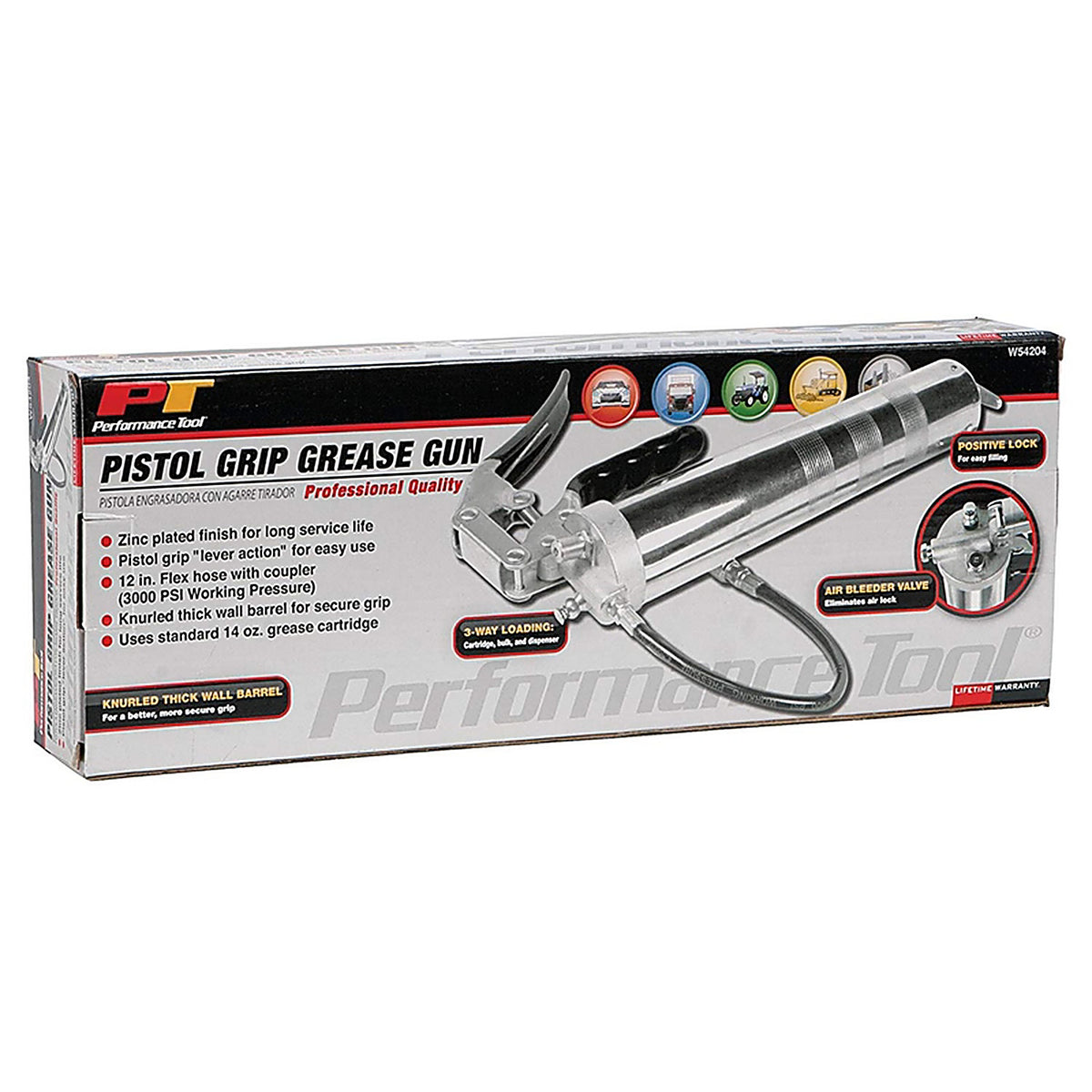 Performance Tool - W54204 - Pro Manual Grease Gun 14 oz